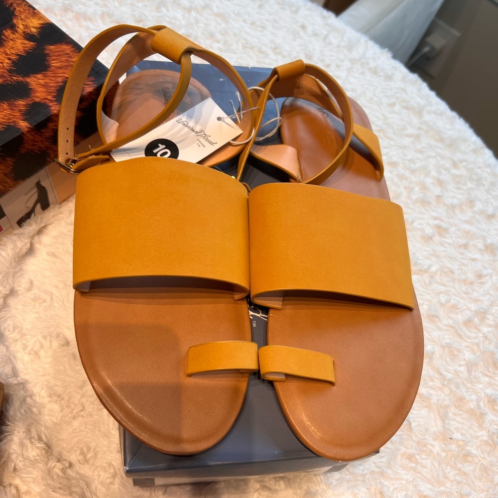 Mustard Strappy Sandal